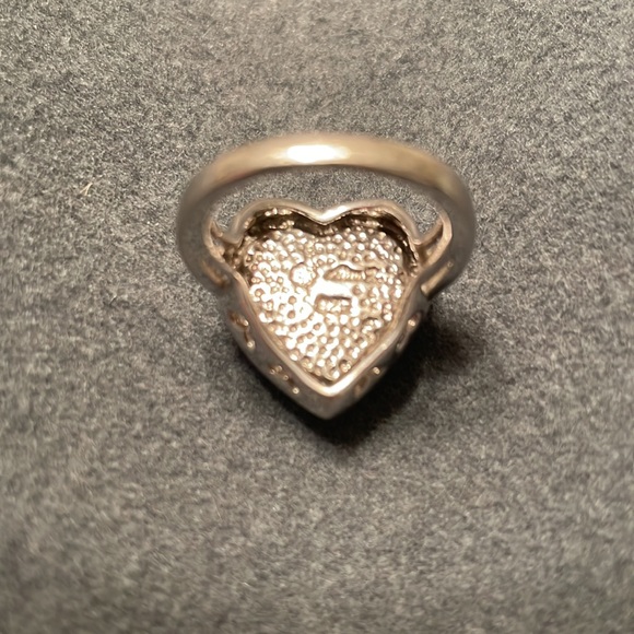 Alan K Murano Italian glass Sterling Silver Ring - Picture 3 of 5